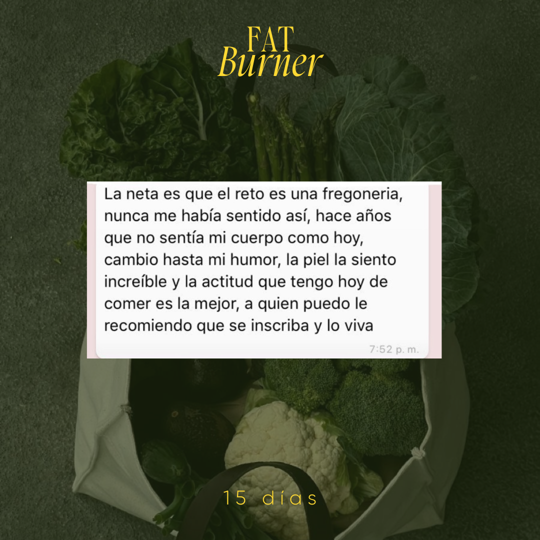 FAT BURNER 15 días