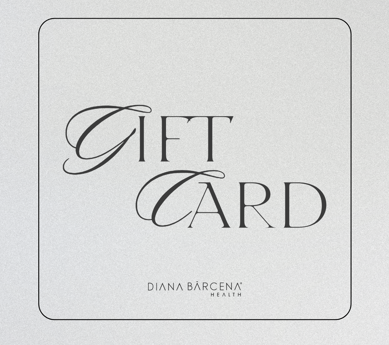 Tarjeta de Regalo Diana Bárcena + BARCENA HEALTH®