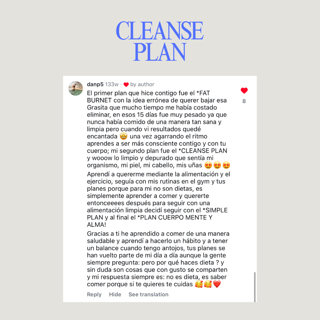 CLEANSE PLAN 2026