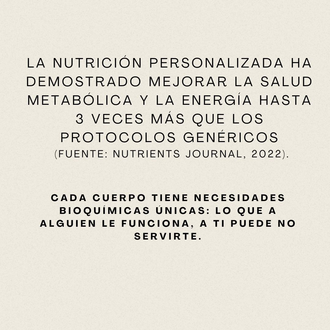 SUPLEMENTACIÓN PERSONALIZADA ONLINE