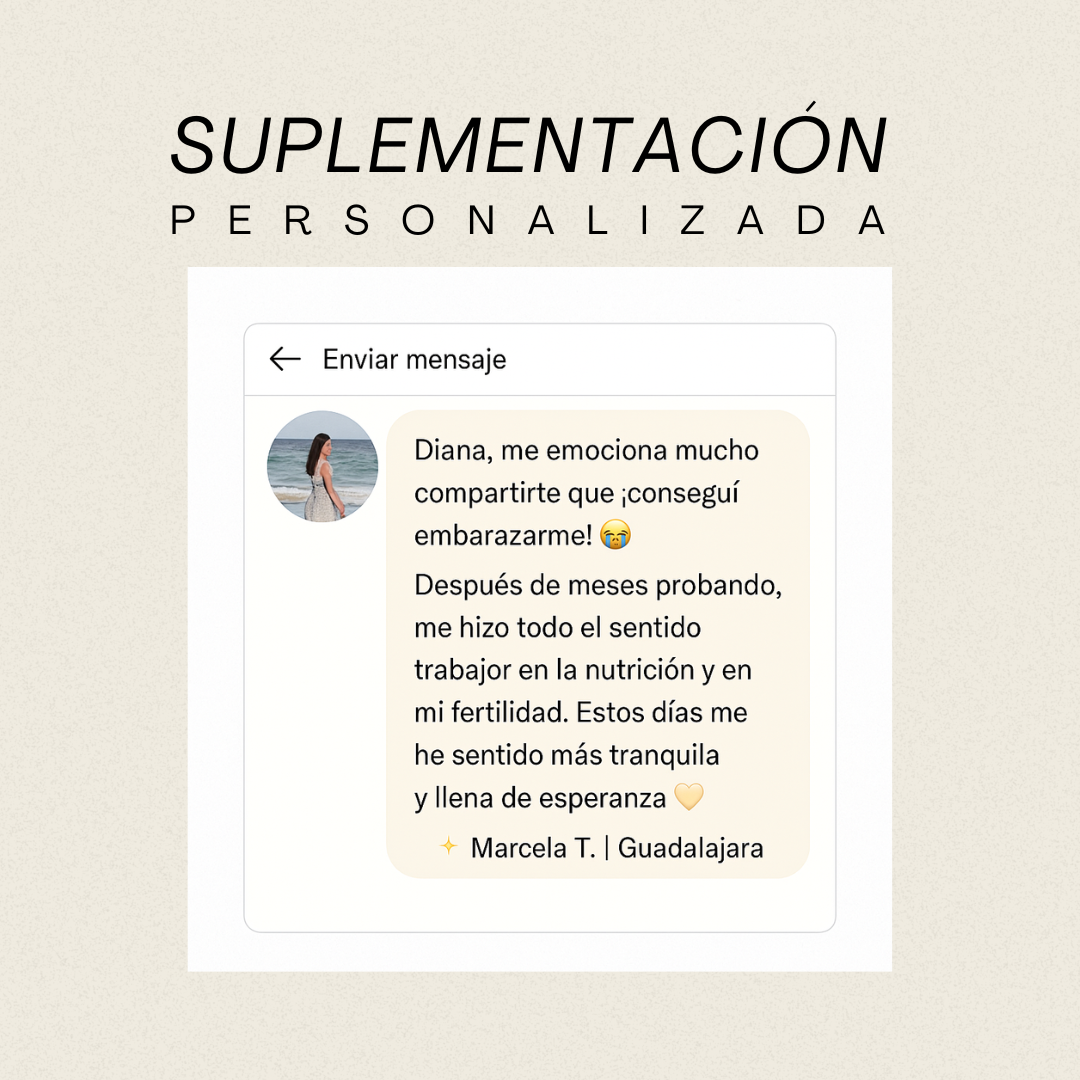 SUPLEMENTACIÓN PERSONALIZADA ONLINE