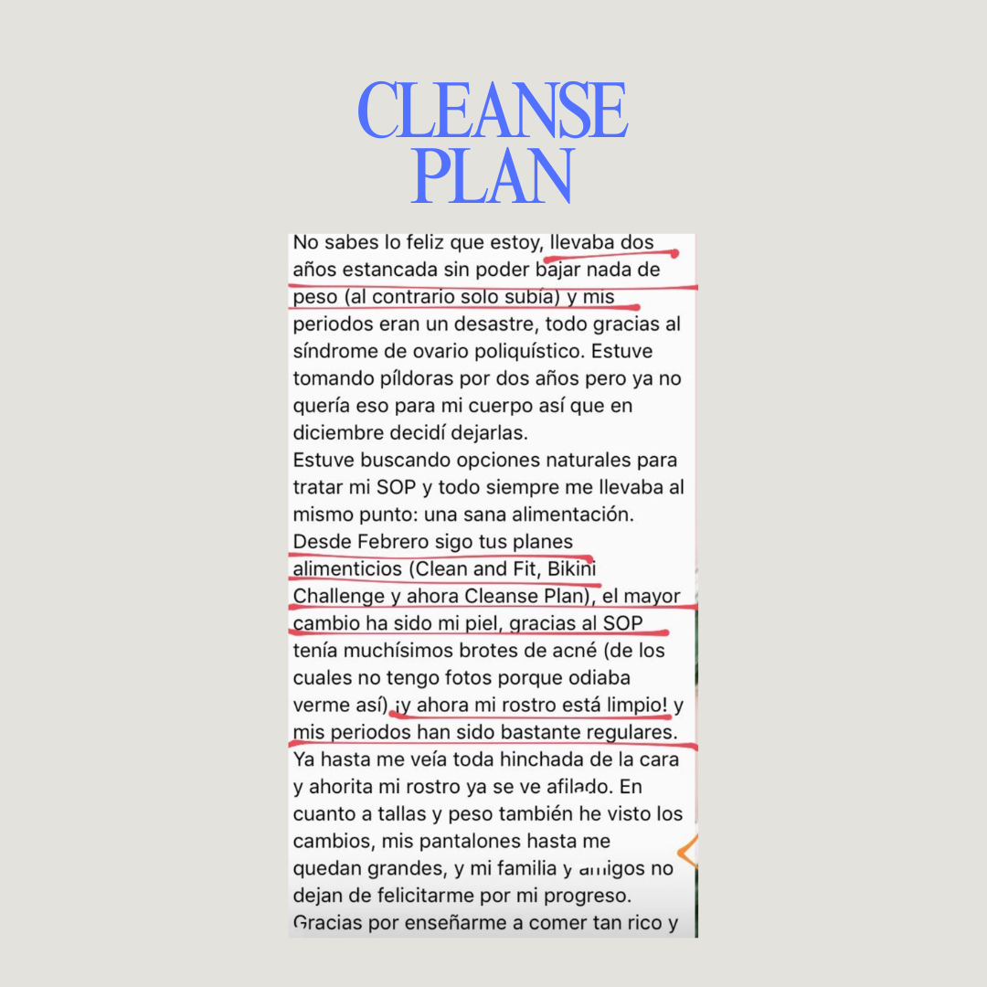 CLEANSE PLAN 2026