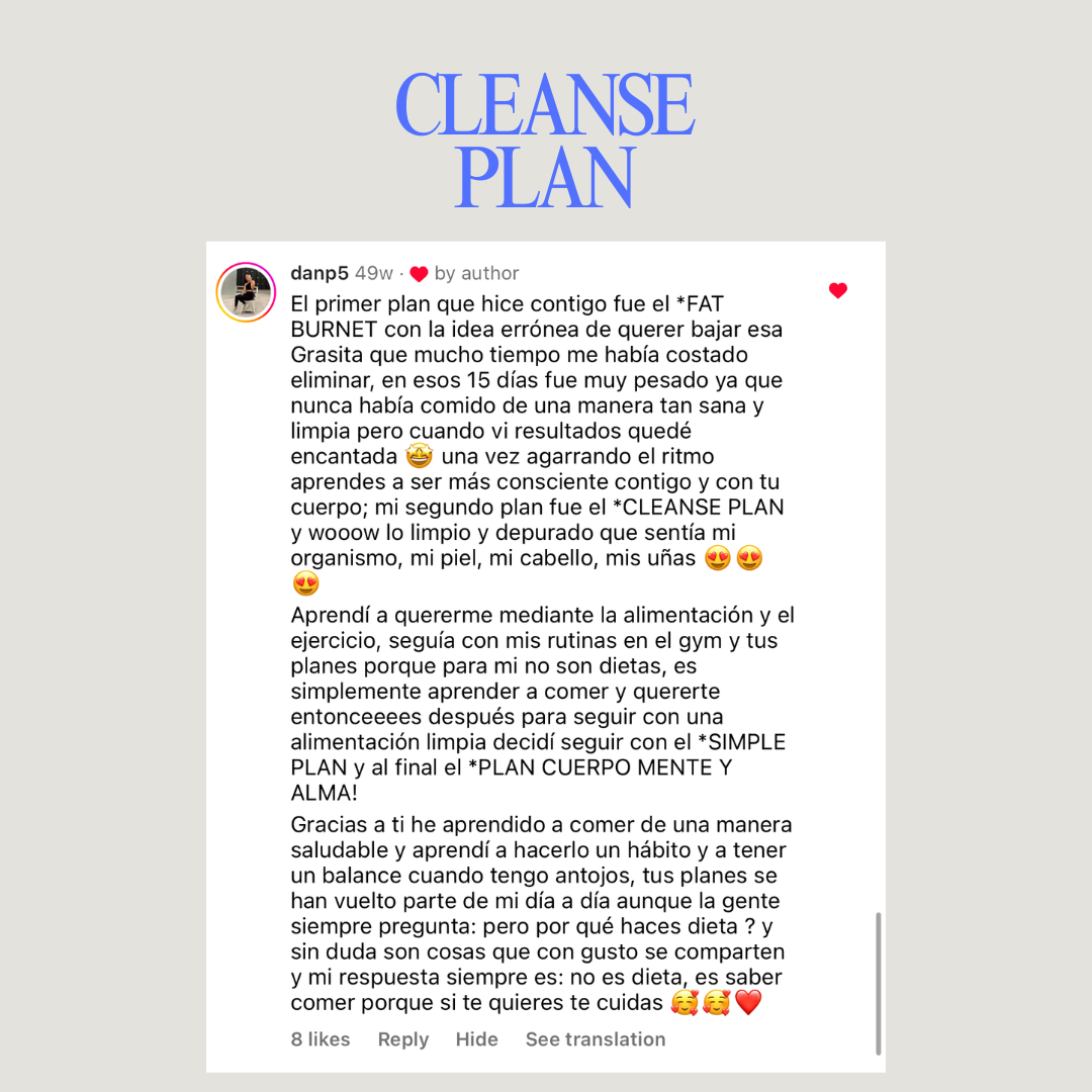CLEANSE PLAN 2026